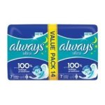 Always Ultra Sanitary Pads Night 14 Pack