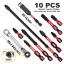 Phillips Impact Tough Screwdriver Power Bits Set Insert Bits Set PH1 PH2 PH3
