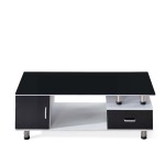 Contempory Coffee Table White + Black