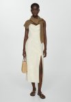 Dress Rosmari - Light pastel Brown