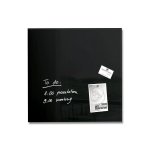 Flawless Magnetic Glass Board Artverum 480 X 480 Black – SIGEGL110