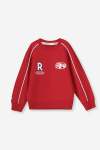 BOYS Branded Sweat Top - 10 Red