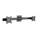 Bracket 13-27IN Dual Horizontal Mon Arm 10KG.. ..vesa 75X75 100X100