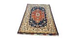 Afghan Kargahi Carpet 150CM X 100CM Hand Knotted