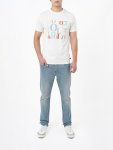 Polo Mens Logo Printed Short Sleeves T-Shirt White - White 3XL
