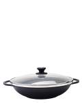 36CM Two-handle Wok - Black