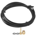 Keenso 2M Hydraulic Disc Brake Hose Kit Disc Brake Pipe Disc Brake Oil Tube Brake Hose With Connection Insert For Magura MT4 MT4