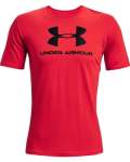 Men's Ua Sportstyle Logo Short Sleeve - Red Md