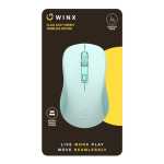 Click Easy 1600DPI 2.4GHZ Wireless Mouse Green WX-KB112