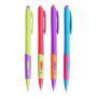 Retro Pens Vibrant 80S Nostalgic Coloured Ballpoint Pens 0.7 Mm Black Ink