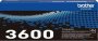 Brother TN3600 Standard Yield Black Toner Cartridge