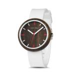 Silicone & Wooden Women's Watch R28-2