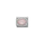Composable Classic Link In Silver With Opaline