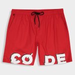 M Hearts Pool Short _ 180602 _ Red - M Red