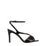 Strappy Ankle Strap Sandal -black