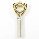 ROTARY13B1 RX-7 Rotor Key Blank - 1983 Thru 1987 - Canary Gold