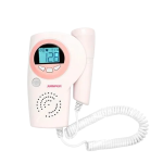 Jumper JPD-100A Portable Ultrasound Fetal Doppler-pink