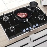 3PCS/SET Heat-resistant Gas Stove Mats Gas Stove Liners Burner Covers Splash Guards Oil-proof Gas Stove Liners Safe Stove Burner