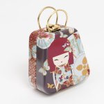 Kimmidoll MINI Handbag Tins - Maroon - Friendship