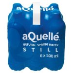 AQuelle Still Natural Spring Water 500ML X 6