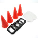 – 1 10 Scale Traffic Cone 4PCS