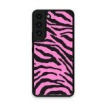Custom Printed Tpu Cases - Samsung Galaxy S22 5G & 39 Hot Pink Zebra& 39 By