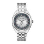 BULOVA Jet Star Silver Stainless Steel Quartz Men's Watch