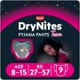 DryNites Pyjama Pants 8-15 Years Pink 9'S