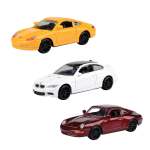 3PC 1:43 Diecast Vehicle Porsche Bmw Porsche
