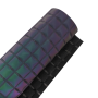 Faux Leather - Holographic Embossed - Squared