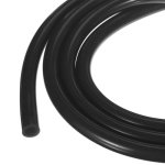 Rebower 10FT 6.4MM 1 4" Id X 9.5MM 3 8" Od Silicone Tubing Black Industrial Plastic Tubing Pure Silicone Hoses For Pump Siphonin