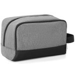 Elviros Travel Toiletry Bag For Men Hanging Dopp Kit Shaving Bag Toiletries Organizer Small Toiletry Bag For Traveling Denim Gre