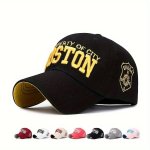 Summer Baseball Cap With 3D Embroidery - Breathable Mesh Back Sun Protection Cotton