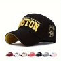 Summer Baseball Cap With 3D Embroidery - Breathable Mesh Back Sun Protection Cotton