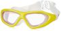 Adult Adjustable Anti-fog Uv Eye Protection Swimming Goggles - Yellow