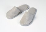 Club Classique Closed Toe Slippers - Stone / Large