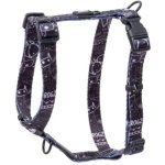 Rogz Fusion Classic Medium Harness - Midnight Black Waggs Online Pet Shop