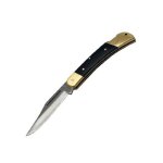 Gore Tex Gortek Stag Large Lock Back Folder W black Pakka Wood Handle