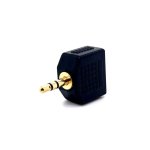 Cyberdyne 3.5MM Stereo Male To 2 X 3.5MM Stereo Female Adaptor