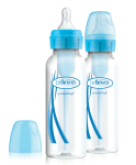 Dr Browns 250ML Options+ Narrow Bottle - Blue