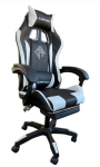 Reclining Ergonomic Gaming Chair Black & White