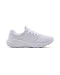 Women's Ua Charged Vantage Running Shoes - White 4