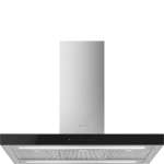 Smeg Univer 90CM Decorative Island Hood Stainless Steel - KBTI9L4VN