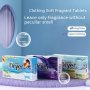 (40pcs)dryer Clothes Smoothing And Odor-Removing Tablets With Long-Lasting Aroma