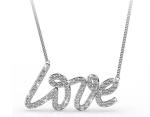 DESTINY Love Necklace Embellished With Swarovski Crystals