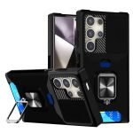 Compatible With Samsung S24 Ultra Sliding Window Ring Phone Case