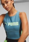 Puma Fit Eversculpt Tank - Bold Blue speed Green
