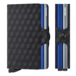 Twin Wallet Optical Titanium Blue