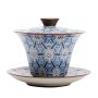 Jingdezhen Blue And White Floral Tea Cup