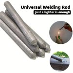 6PCS Easy-melt Low Temp Welding Rods For Water Tanks & Tubes - Versatile Repair Tool Set With Powder Core Ideal For Stainless St